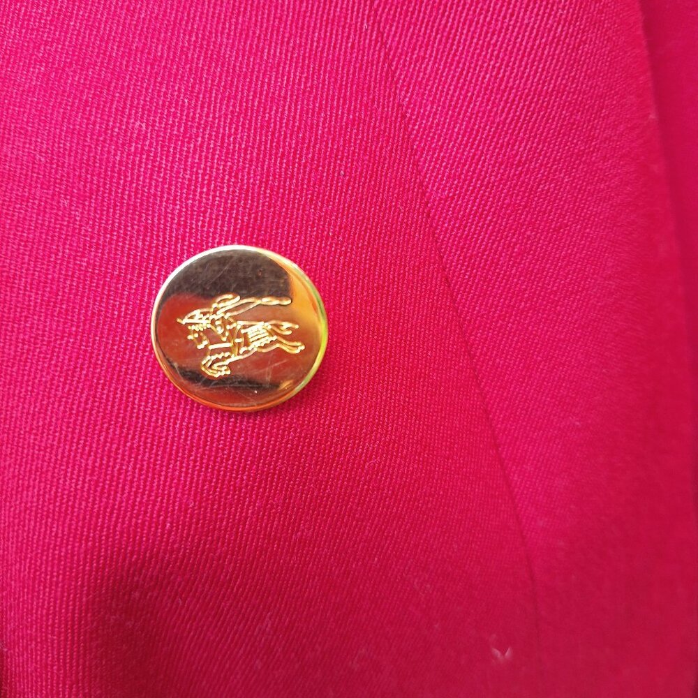 Burberrys Jacket Blazer Set Replacement Buttons Gold Shank Vtg Prorsum Knight
